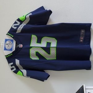 Boys Seattle Seahawks Richard Sherman Jersey 14/16